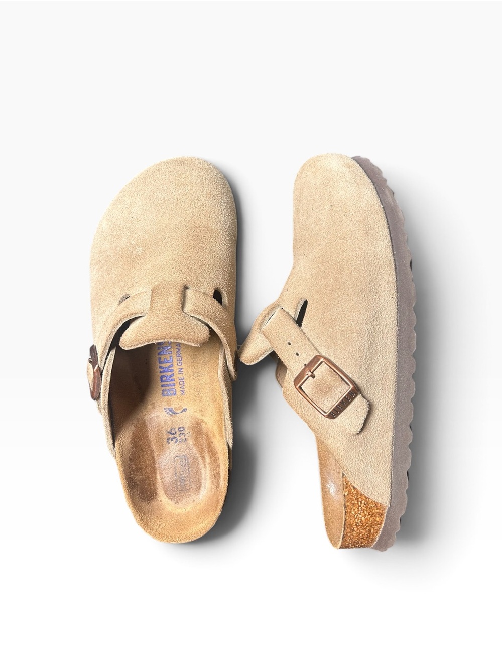 Birkenstock Taupe Sandals Size 36
Medium/Narrow